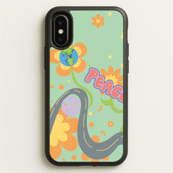 Peace - Cars  - Cars Phone Case for iPhone X / XS