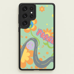 Peace - Cars  - Cars Phone Case for Galaxy S22 Ultra