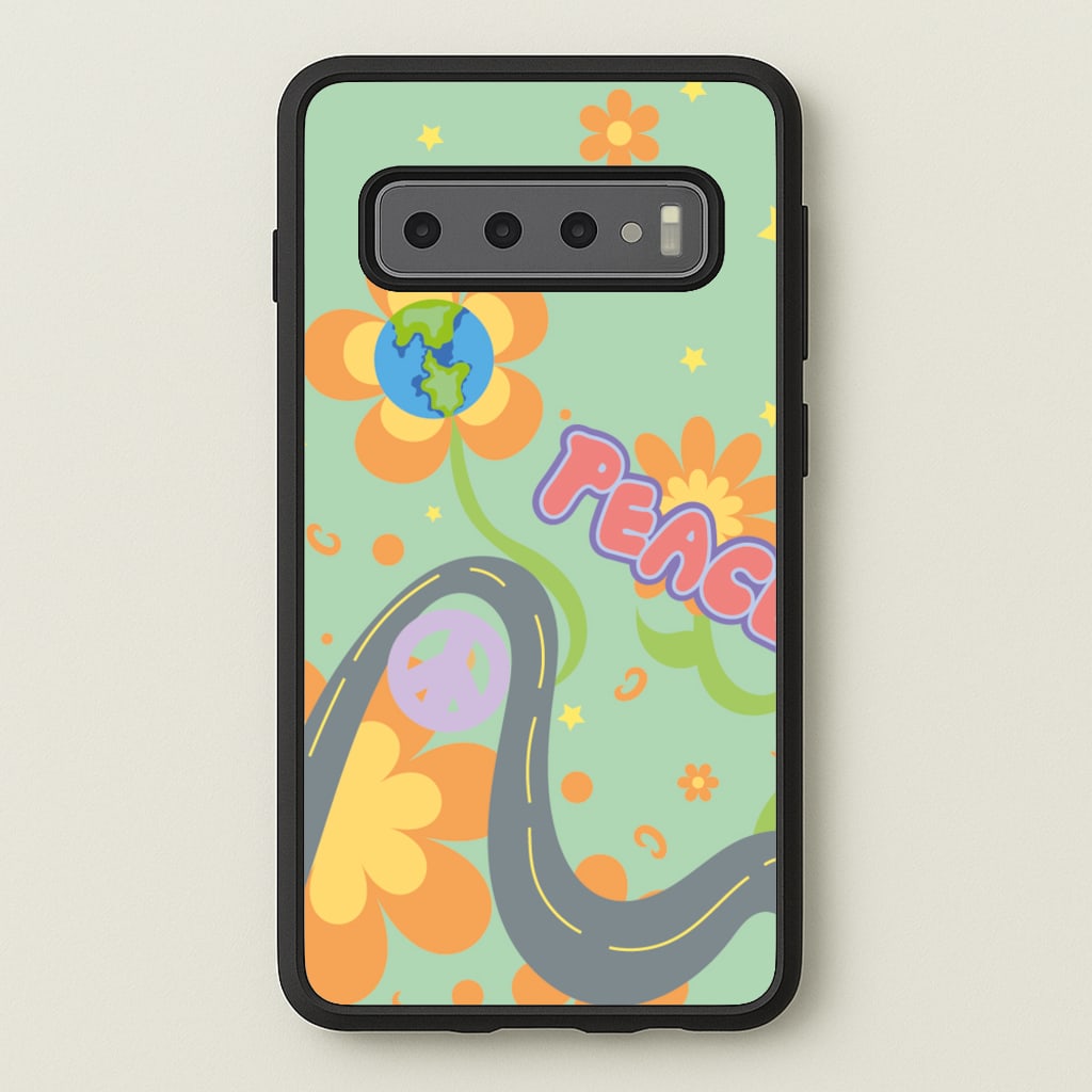 Peace - Cars  - Cars Phone Case for Galaxy S10 Plus
