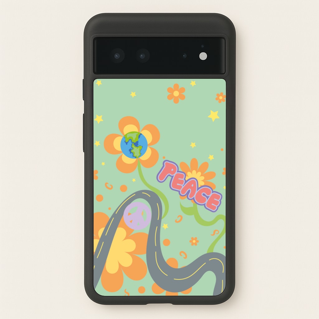 Peace - Cars  - Cars Phone Case for Google Pixel 6