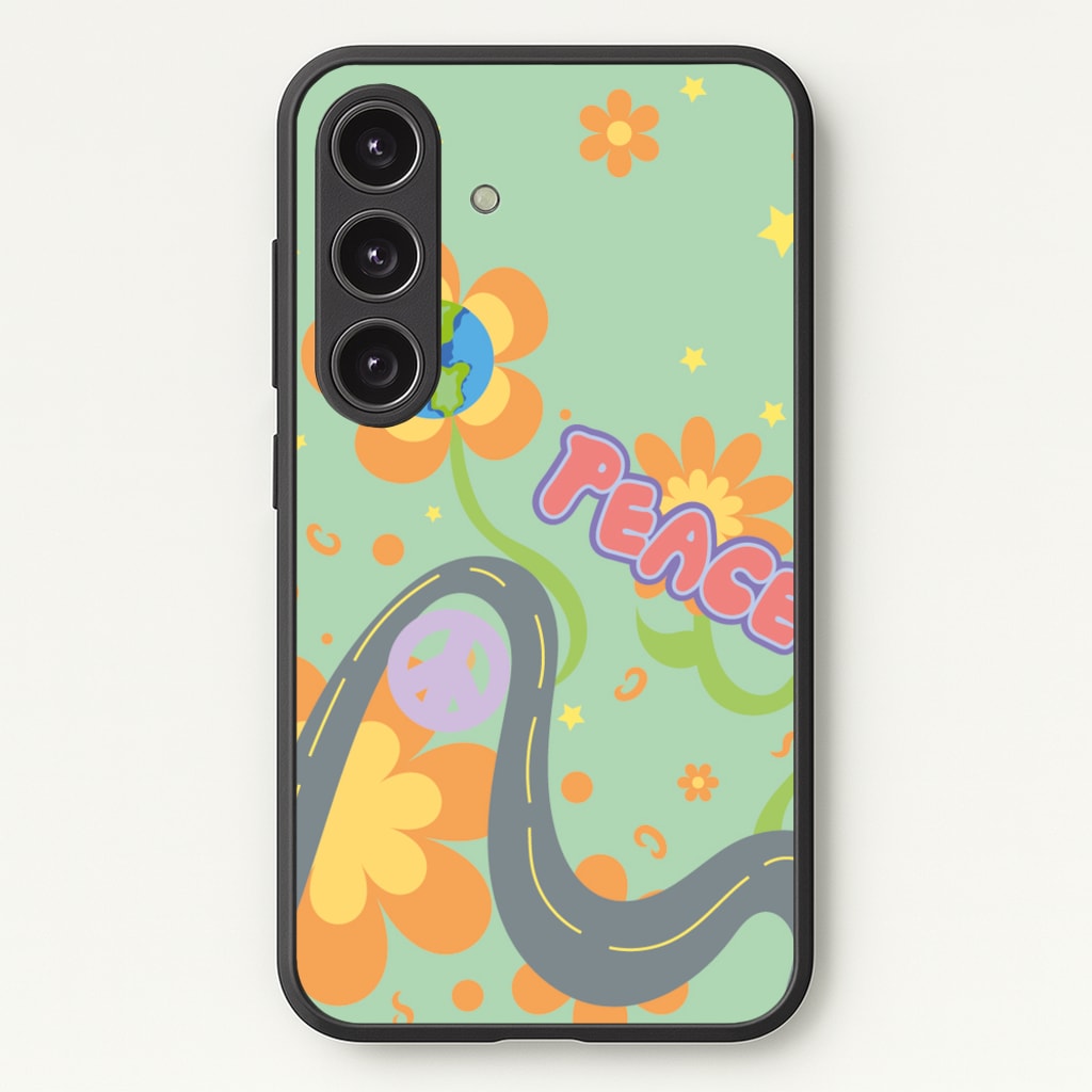 Peace - Cars  - Cars Phone Case for Galaxy S24 Plus