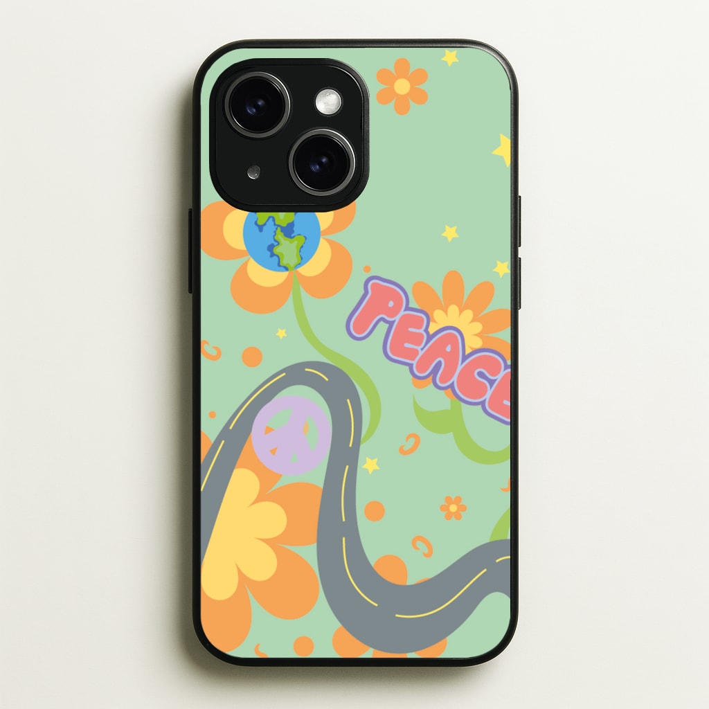 Peace - Cars  - Cars Phone Case for iPhone 14 Plus