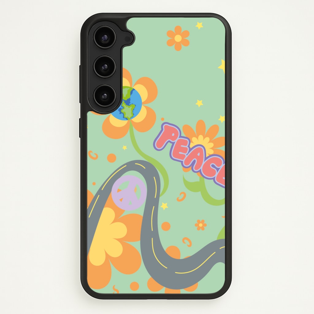 Peace - Cars  - Cars Phone Case for Galaxy S23 Plus