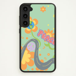 Peace - Cars  - Cars Phone Case for Galaxy S23