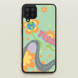Peace - Cars  - Cars Phone Case for Galaxy A12