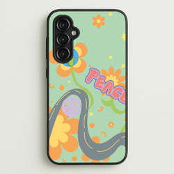 Peace - Cars  - Cars Phone Case for Galaxy A14