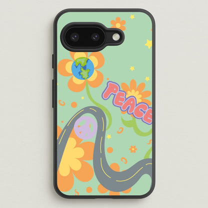 Peace - Cars  - Cars Phone Case for Google Pixel 9a