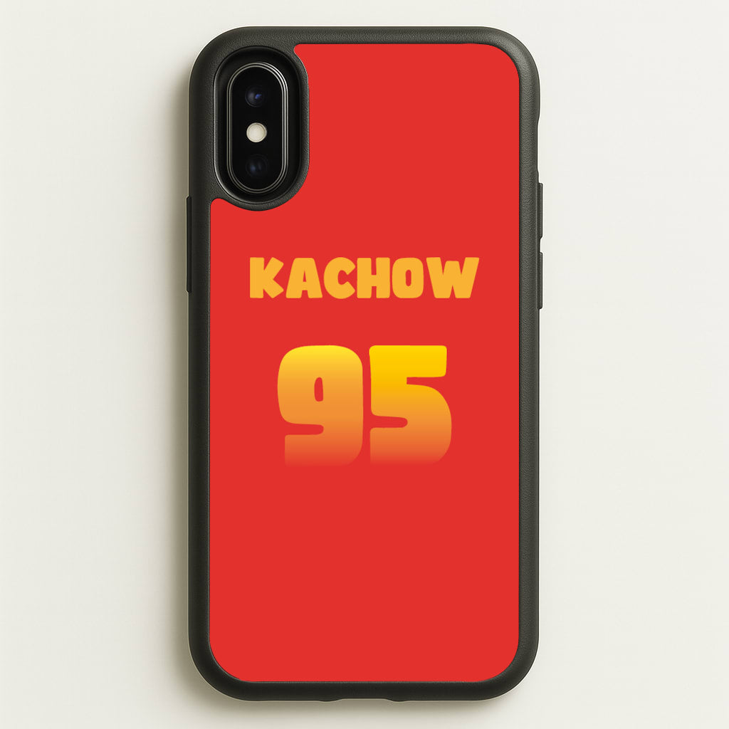 Kachow 95 - Cars  - Cars Phone Case for iPhone X / XS