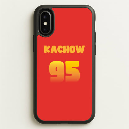 Kachow 95 - Cars  - Cars Phone Case for iPhone X / XS