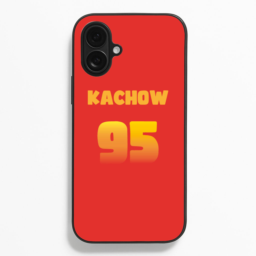 Kachow 95 - Cars  - Cars Phone Case for iPhone 16 Plus