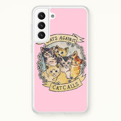Cats Against Cat Calls  -  Phone Case for Galaxy S21FE