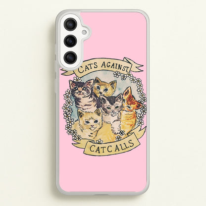 Cats Against Cat Calls  -  Phone Case for Galaxy A34