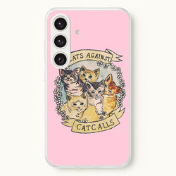 Cats Against Cat Calls  -  Phone Case for Galaxy S25 Plus