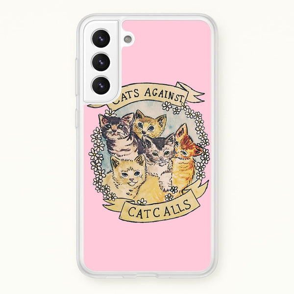 Cats Against Cat Calls  -  Phone Case for Galaxy S21