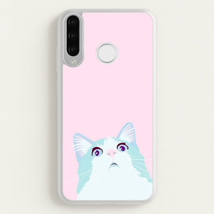 Curious Cat  -  Phone Case for Huawei P30 Lite