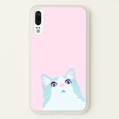 Curious Cat  -  Phone Case for Huawei P20