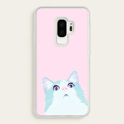 Curious Cat  -  Phone Case for Galaxy S9 Plus