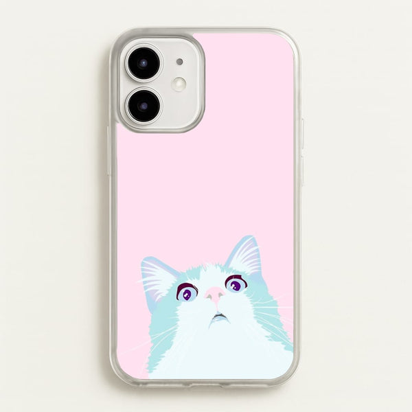 Curious Cat  -  Phone Case for iPhone 12 Mini