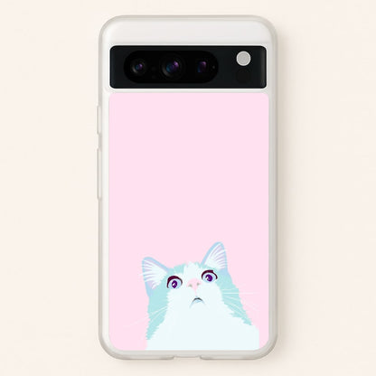 Curious Cat  -  Phone Case for Google Pixel 8 Pro