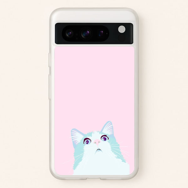 Curious Cat  -  Phone Case for Google Pixel 8 Pro