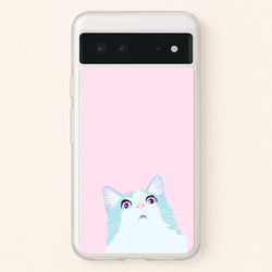 Curious Cat  -  Phone Case for Google Pixel 6