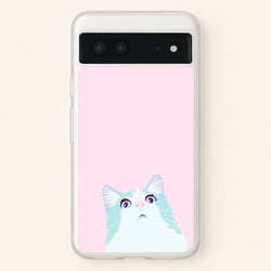 Curious Cat  -  Phone Case for Google Pixel 7