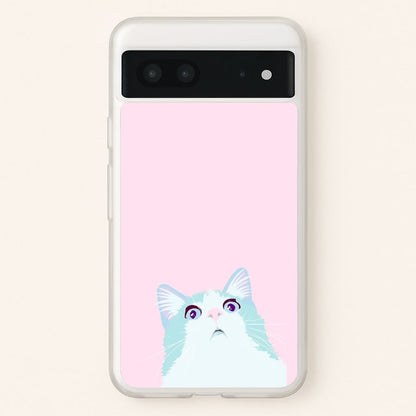 Curious Cat  -  Phone Case for Google Pixel 7