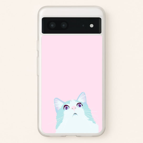Curious Cat  -  Phone Case for Google Pixel 7
