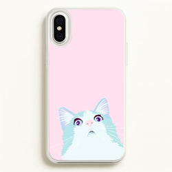 Curious Cat  -  Phone Case for iPhone XS Max