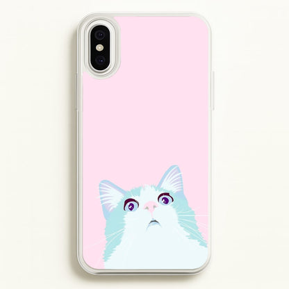 Curious Cat  -  Phone Case for iPhone XS Max