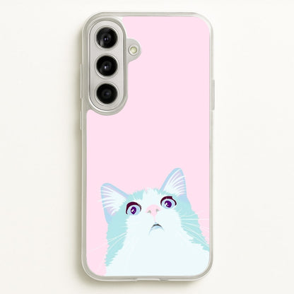 Curious Cat  -  Phone Case for Galaxy A56