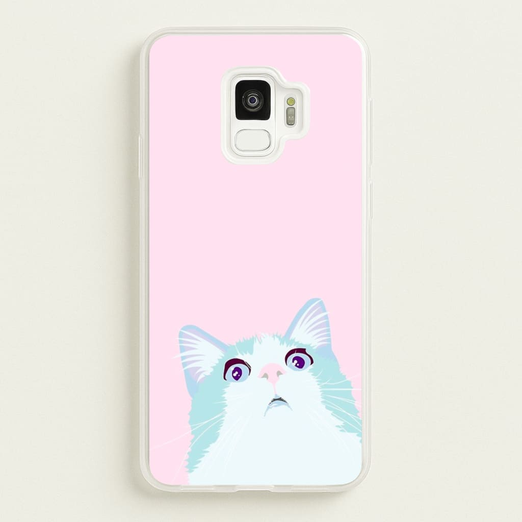 Curious Cat  -  Phone Case for Galaxy S9