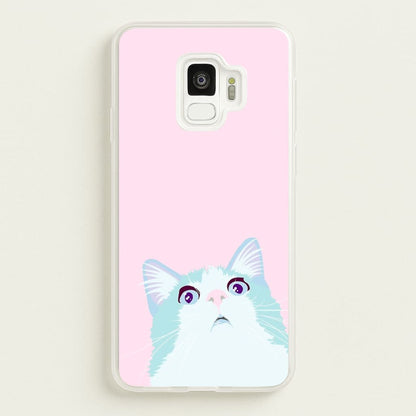 Curious Cat  -  Phone Case for Galaxy S9