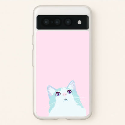 Curious Cat  -  Phone Case for Google Pixel 7 Pro