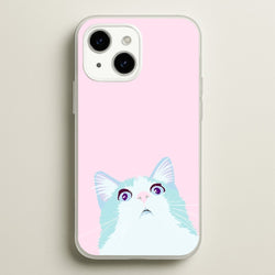 Curious Cat  -  Phone Case for iPhone 15 Plus