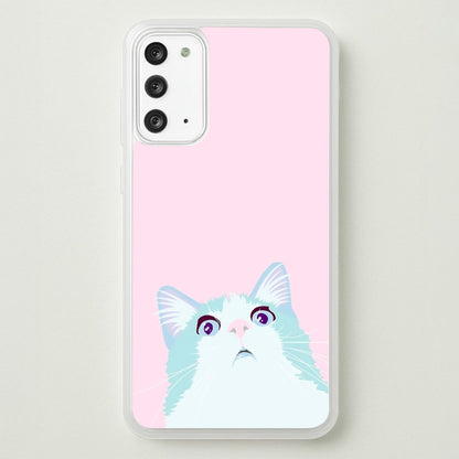 Curious Cat  -  Phone Case for Galaxy Note 20