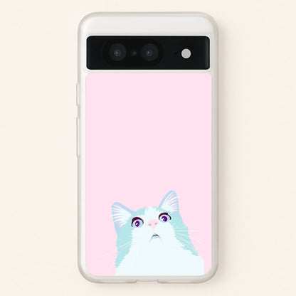 Curious Cat  -  Phone Case for Google Pixel 8