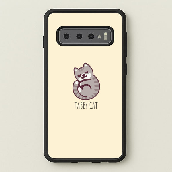 Tabby Cat - Cats  - Cats Phone Case for Galaxy S10