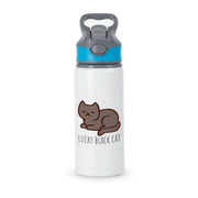 Lucky Black Cat - Cats Active Water Bottle 2