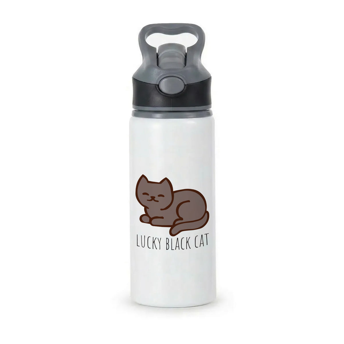 Lucky Black Cat - Cats Active Water Bottle