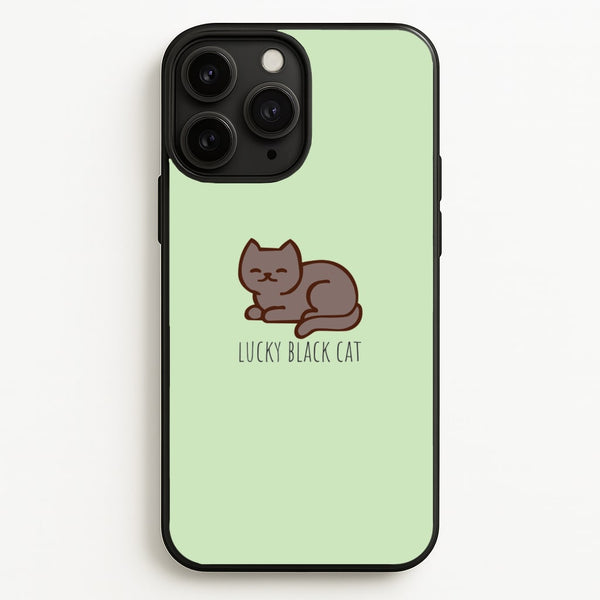 Lucky Black Cat - Cats  - Cats Phone Case for iPhone 11 Pro