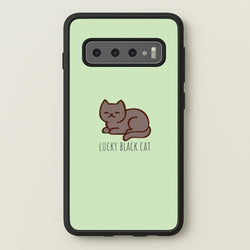 Lucky Black Cat - Cats  - Cats Phone Case for Galaxy S10