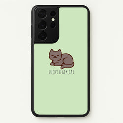 Lucky Black Cat - Cats  - Cats Phone Case for Galaxy S21 Ultra