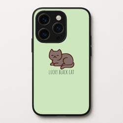 Lucky Black Cat - Cats  - Cats Phone Case for iPhone 15 Pro