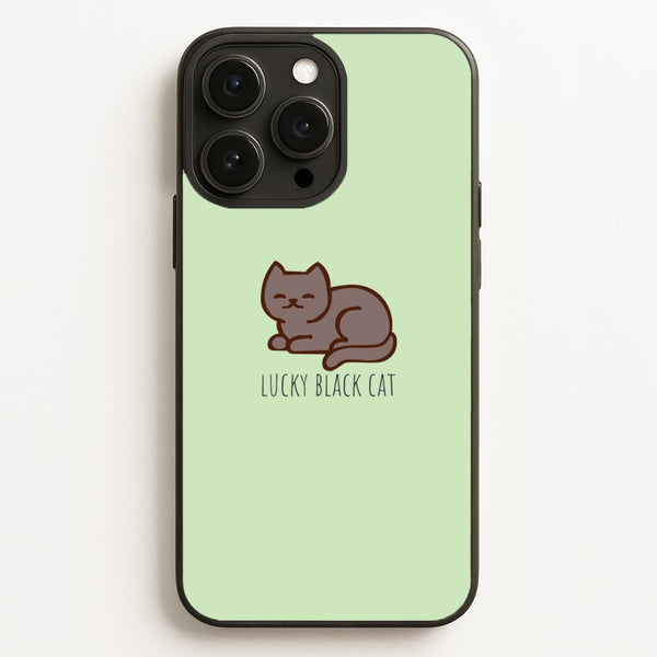 Lucky Black Cat - Cats  - Cats Phone Case for iPhone 12 Pro Max
