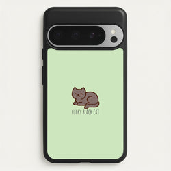 Lucky Black Cat - Cats  - Cats Phone Case for Google Pixel 9 Pro XL