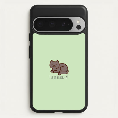 Lucky Black Cat - Cats  - Cats Phone Case for Google Pixel 9 Pro XL