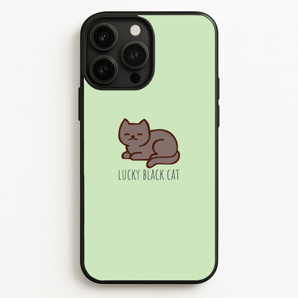 Lucky Black Cat - Cats  - Cats Phone Case for iPhone 13 Pro Max