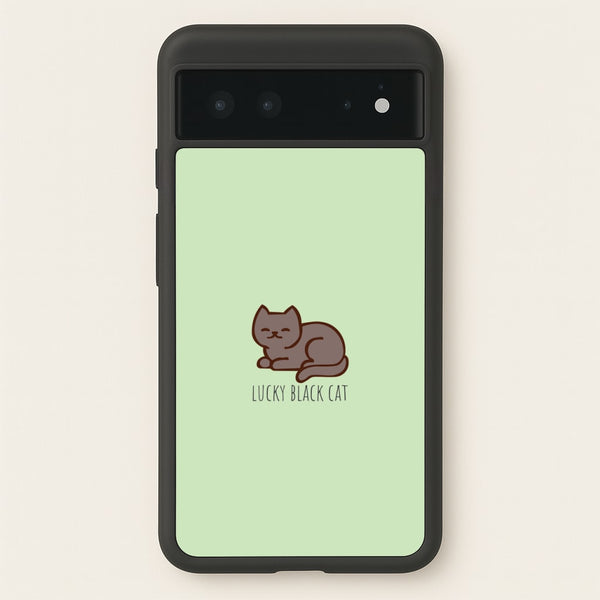 Lucky Black Cat - Cats  - Cats Phone Case for Google Pixel 6