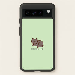 Lucky Black Cat - Cats  - Cats Phone Case for Google Pixel 8 Pro